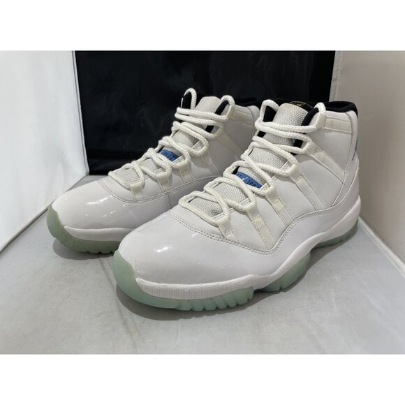 Air Jordan 11 Retro 'White/Legend Blue-Black' 378037 117 - Picture 3 of 8